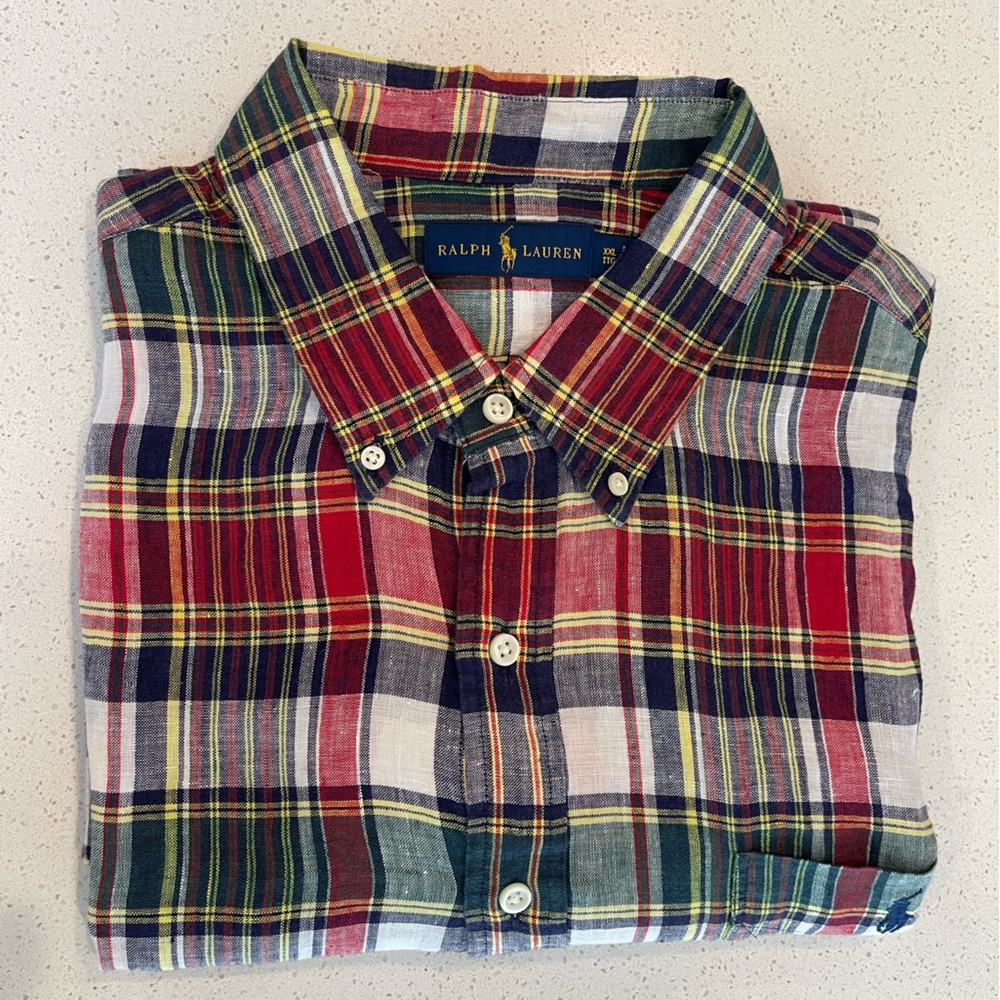 Ralph Lauren Men's Multicolor Plaid Shirt